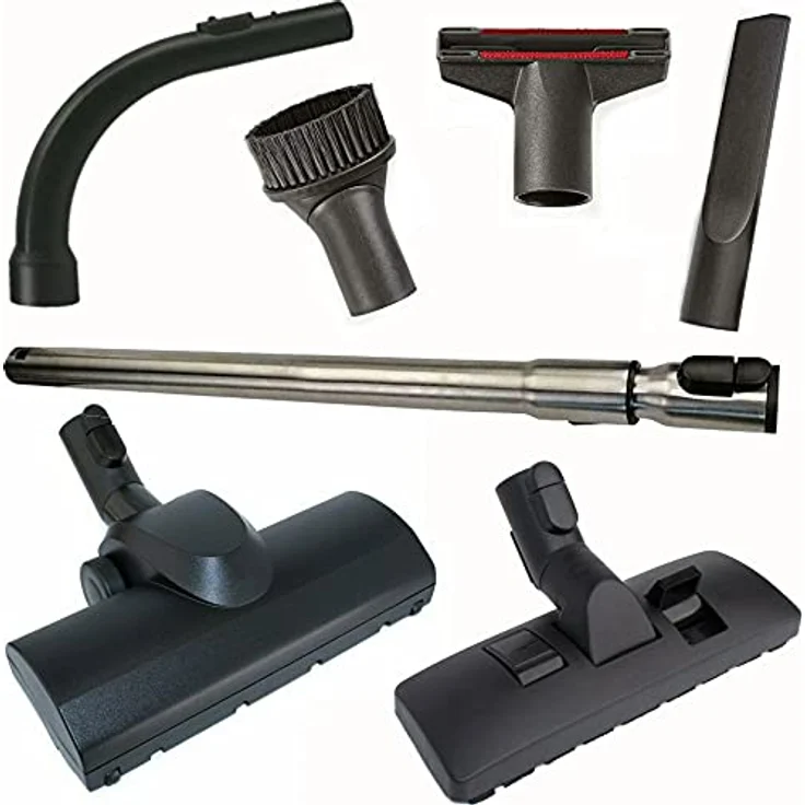 Maxorado XXL Staubsauger Ersatzteile Set für Miele Cat & Dog 4000 5000 S2 S3, Kombidüse, Turbodüse, Rohr, Saugpinsel, Fugendüse, Polsterdüse, Handgriff – Bild 1