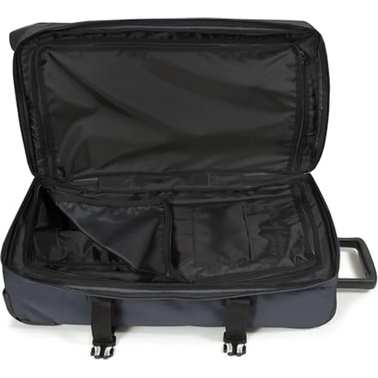 Eastpak TRANVERZ M Koffer, 67 cm, 78 L, mit TSA-Schloss und Fronttasche, Blau Downtown – Bild 2
