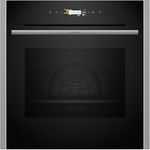 Neff B24CR71N0 Einbau-Backofen N70, CircoTherm, Full Touch TFT-Display, Pyrolyse, Easy Clean, Soft Open & Close, Edelstahl