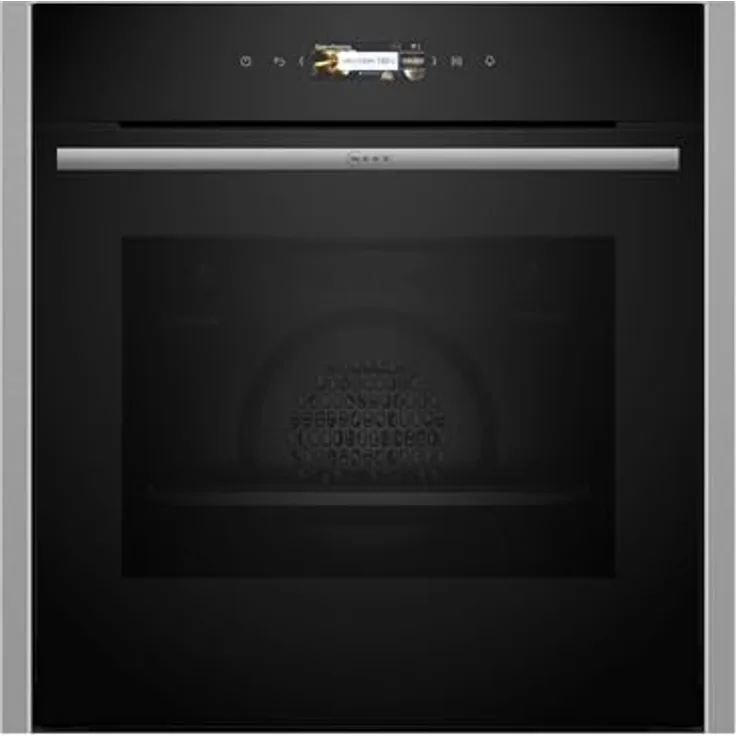 Neff B24CR71N0 Einbau-Backofen N70, CircoTherm, Full Touch TFT-Display, Pyrolyse, Easy Clean, Soft Open & Close, Edelstahl