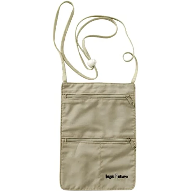 Relags Undercover Brustbeutel, Umhängetasche aus Polycotton mit Reißverschlussfächern und verstellbarem Umhängeband, schwarz – Bild 1