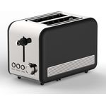COFI 1453 Toaster Retro 2-ScheibenToaster Toastautomat 850 Watt, Retro Design in verschiedenen Farben