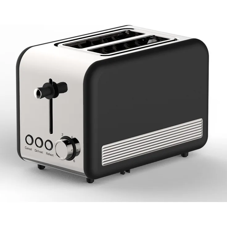 COFI 1453 Toaster Retro 2-ScheibenToaster Toastautomat 850 Watt, Retro Design in verschiedenen Farben