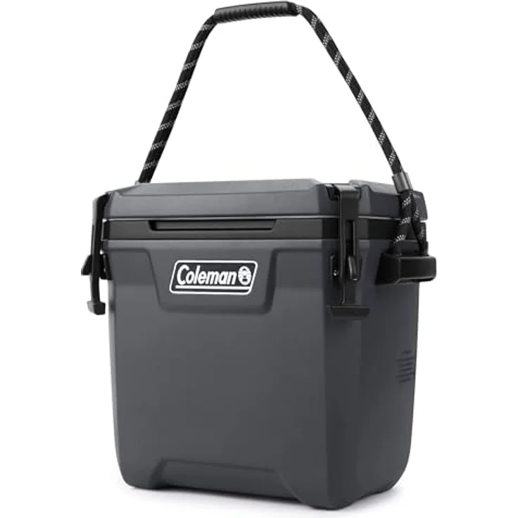 Coleman Convoy 28 QT, Kühlbox (29 l) mit antimikrobieller Innenbeschichtung, grau, bis zu 72 Stunden Kühlwirkung, integrierter Flaschenöffner – Bild 1