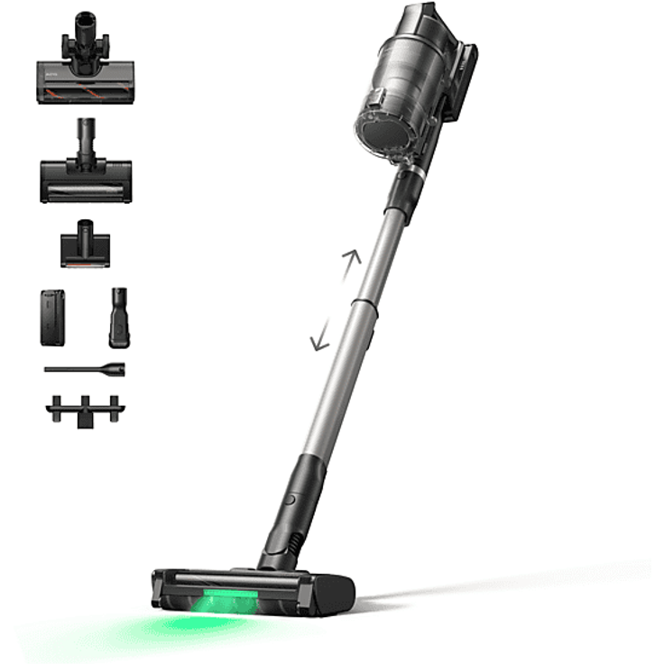 MOVA G70 Complete, Akkubetriebener Stielsauger mit 700 Watt, innovative Reinigungstechnologie und hygienische Entleerung