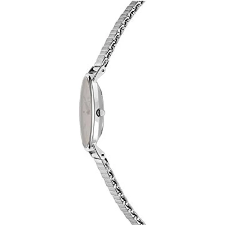 Liebeskind Damen, Uhr, Silber, 34 mm - Zweizeiger Damenuhr mit Edelstahlgehäuse und hochwertigem Edelstahl Mesharmband, gut ablesbares Zifferblatt – Bild 3