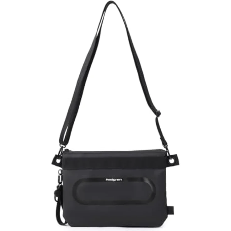 Hedgren Uni Umhängetasche mit RFID Schutz, 24 cm, schwarz, 100% Polyester – Bild 9