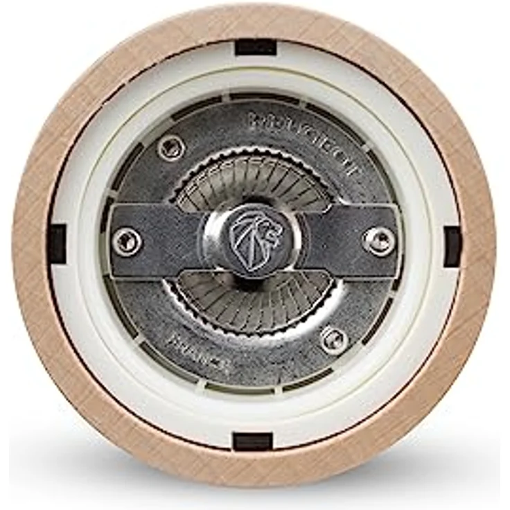 PEUGEOT Salzmühle Paris u‘Select, 12 cm, 6 voreingestellte Mahlgrade, aus PEFC-zertifiziertem Holz, Natur – Bild 4