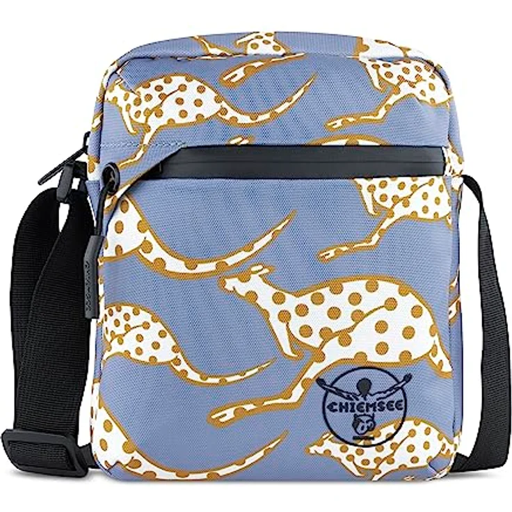 Chiemsee Jump N Fly Umhängetasche, 18 cm x 4 cm x 21 cm, 100% Polyester, lila – Bild 1