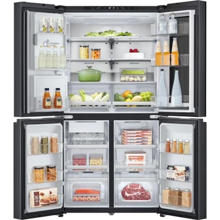 LG GMG960EVEE, Side-by-Side Kühlschrank mit InstaView, DoorCooling+, Craft Ice und UVnano Technologie – Bild 9