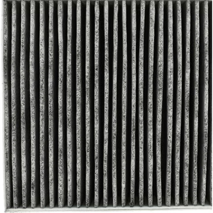 VHBW Aktivkohlefilter kompatibel mit Siemens LF21BB550/01, LF21BB550, LF21BA582W/01, LF21BA582/02 - 22,7 x 18,9 x 10 cm, weiß/grau - für Umluftbetrieb – Bild 5