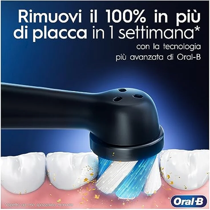 Oral-B iO Series 9 Special Edition, elektrische Zahnbürste, Bluetooth, 7 Putzmodi, 1 Reiseetui, 1 Tasche, Schwarz – Bild 2
