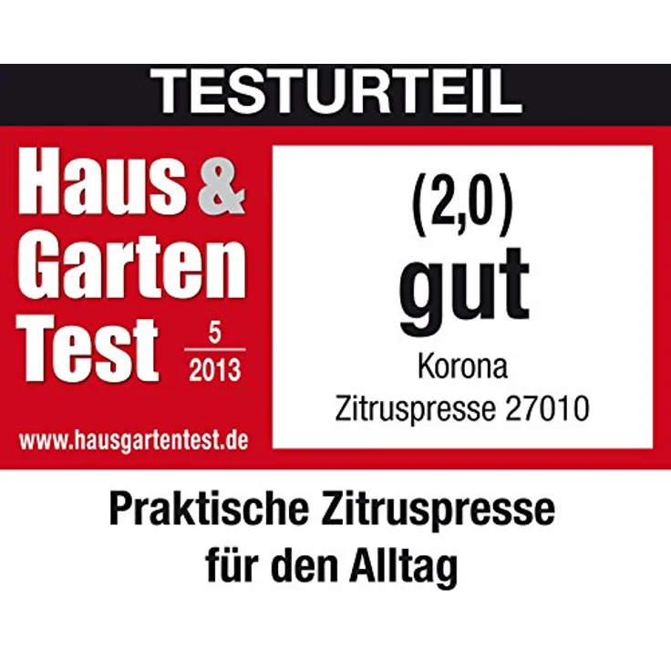 Korona 27010 Zitruspresse - Elektrische Saftpresse zur Entsaftung von Zitrusfrüchten – Bild 7