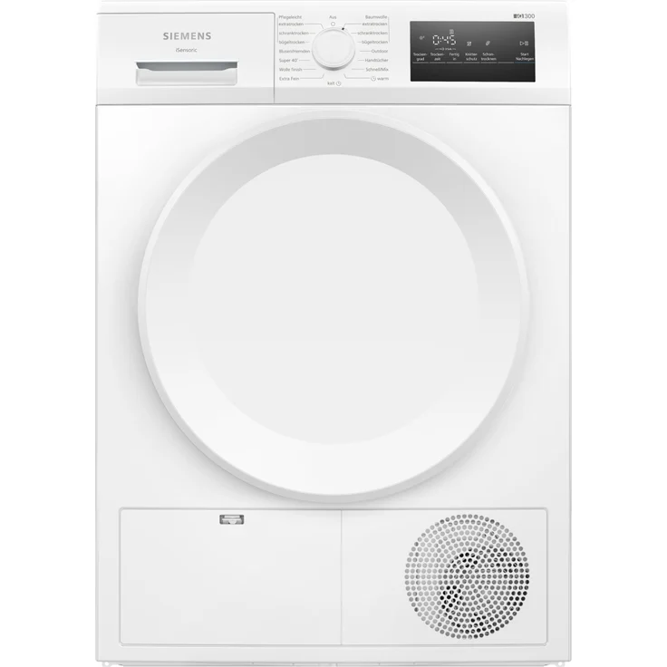 Siemens WT43H004 Wäschetrockner, A++ Wärmepumpentechnologie mit autoDry und easyClean-Filter, klarweiß – Bild 1