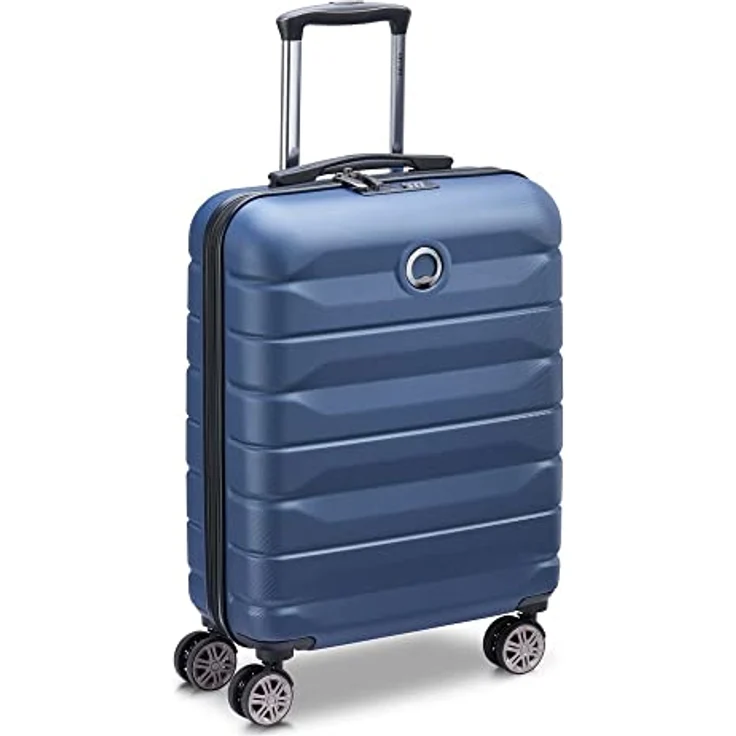 DELSEY PARIS Meteor Kabinenkoffer, schmal, 4 Doppelrollen, 55 cm, TSA-Schloss, Purpur-08 (violett) – Bild 2