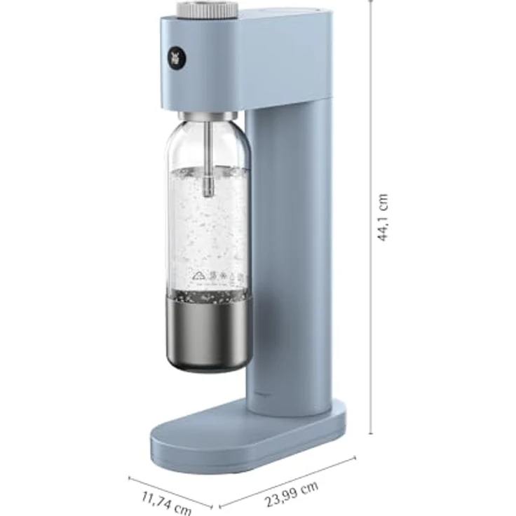 WMF Wassersprudler Element One, Edelstahlgehäuse, 3 Sprudelgrade, vollautomatisches Sprudeln: Tests, Infos & Preisvergleich