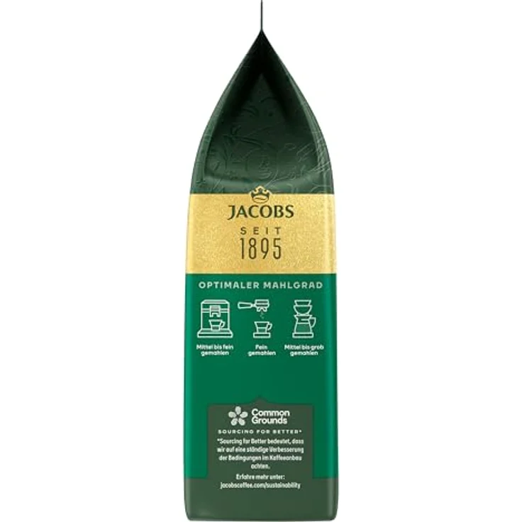 Jacobs Krönung Aroma Bohnen, Bohnenkaffee, ganze Bohnen, Kaffeebohnen, Kaffee, 500 g – Bild 5