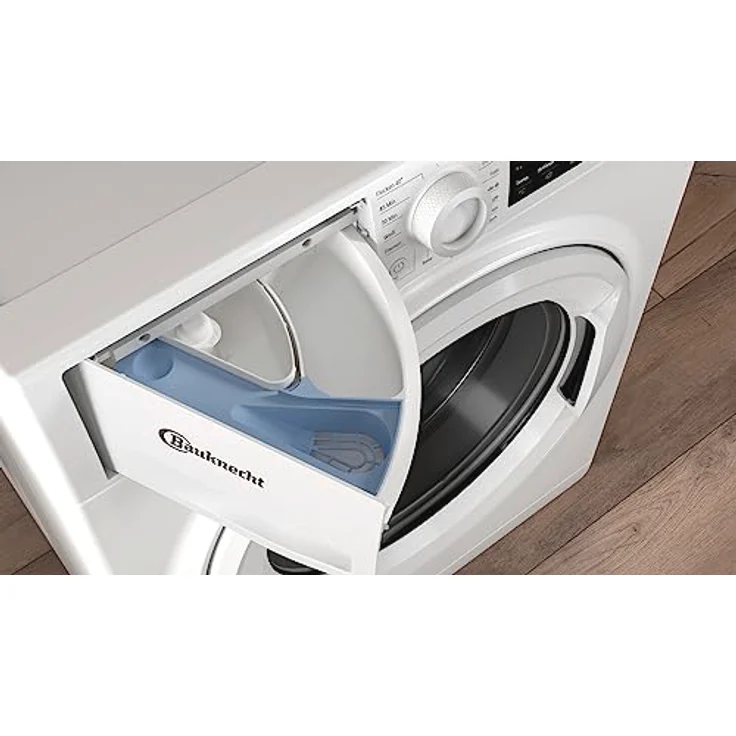 Bauknecht WAM 814 A Waschmaschine Frontlader/8kg/Energieeffizienzklasse A/Kurz 45/Anti-Allergie-Programm/Wolleprogramm/Kurz 30/Startzeitvorwahl/AutoClean/Flecken 40° – Bild 3