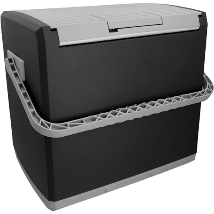 AEG Kühlbox KK 28 Liter, thermoelektrisch mit 12V Kfz-Anschluss und 230V für Auto und Steckdose, schwarz – Bild 3