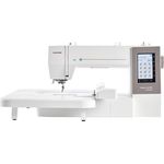 Janome MC 550e, Nähmaschine mit Grossdisplay, weiss