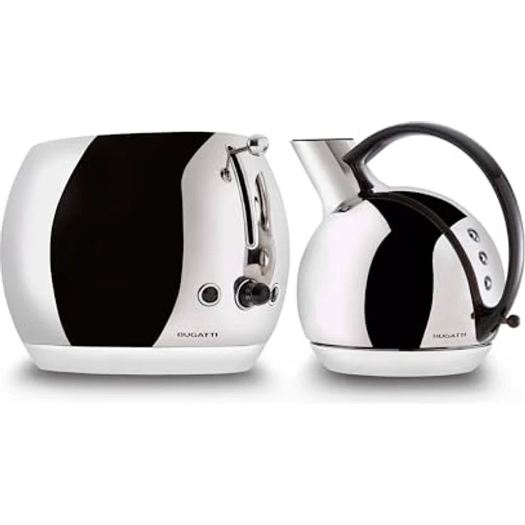 BUGATTI Romeo, Multifunktions-Design-Toaster aus Edelstahl, 7 Röststufen, 4 Funktionen, 870-1035 W, Edelstahlfarbe – Bild 5
