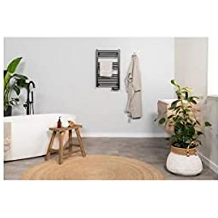 Eurom Sani-Towel 750, Heizkörper, Schwarz mit eingebautem Timer – Bild 6