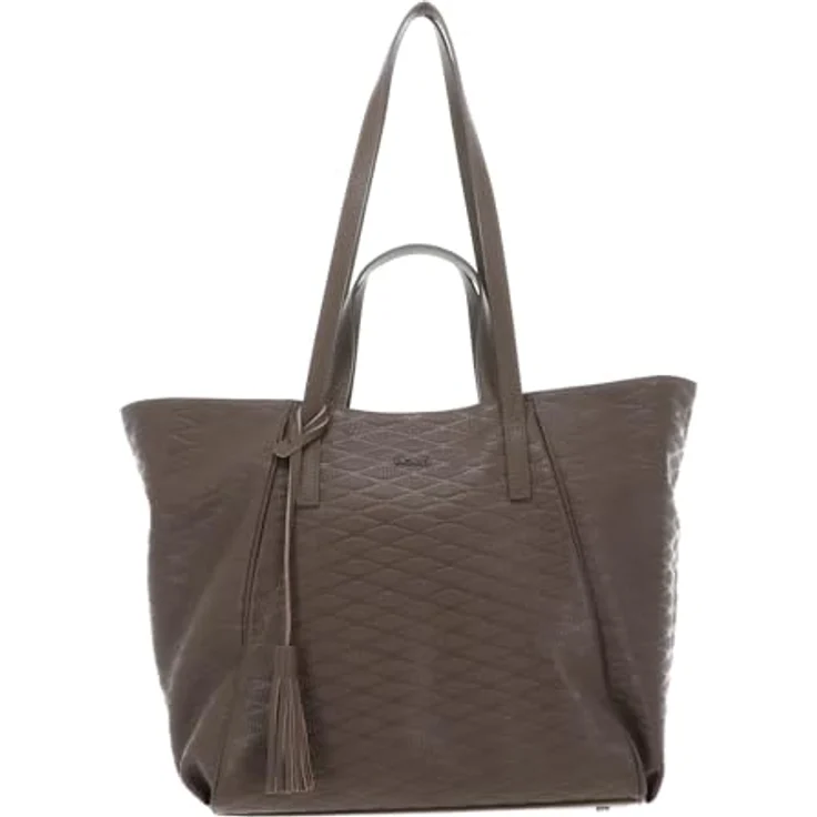 Picard Lille Shopper Tasche aus 100% Leder, 43 cm x 19 cm x 30 cm, grau – Bild 1
