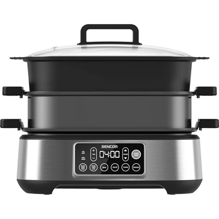 SENCOR Multifunktions-Slowcooker und Grill SPR 6300BK, Multikocher – Bild 1