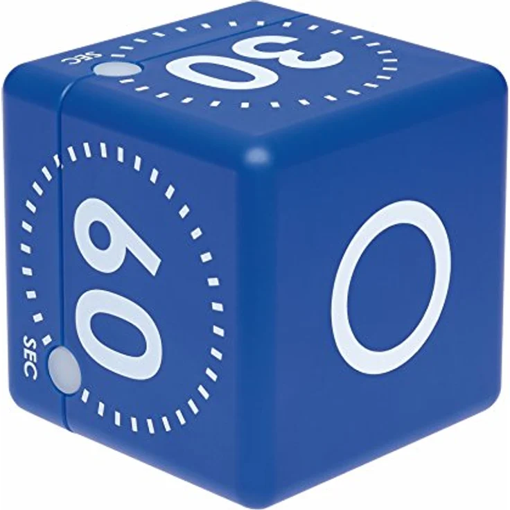 TFA Dostmann Digitaler Cube Timer 38.2036, multifunktionaler Kurzzeitmesser mit 4 Ablaufzeiten, optischem und akustischem Signal, L 60 x B 60 x H 60 mm – Bild 3
