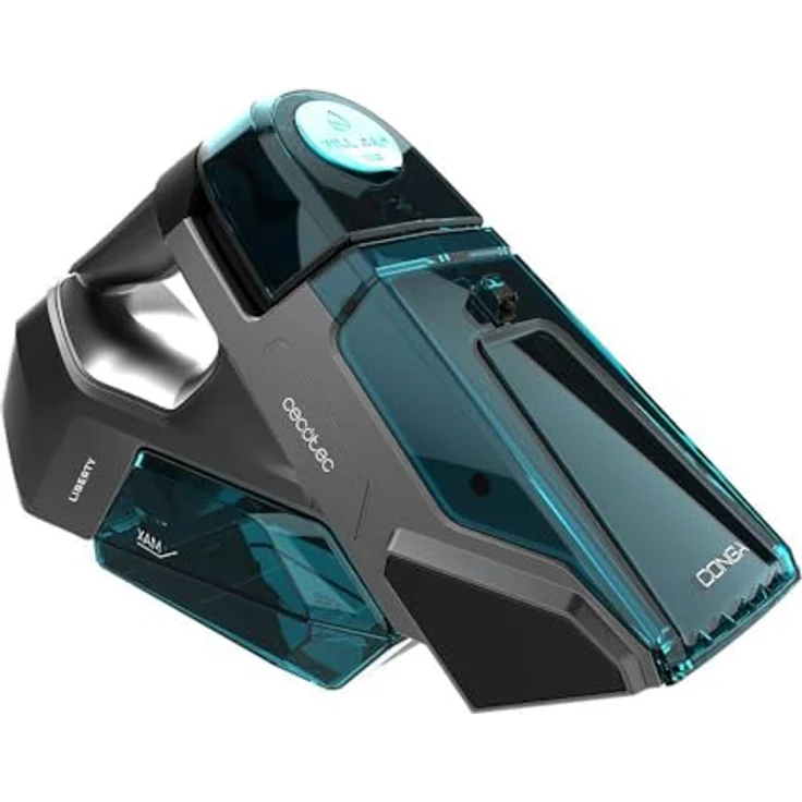 Cecotec Conga MotorHand Carpet & Spot Clean 2000, Handgeführter Nassreiniger mit 220 l Frischwassertank, 90 W, Blau, Grau – Bild 1