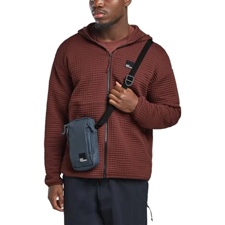 Jack Wolfskin Konya Bag, Umhängetasche aus recyceltem Material, 1 Liter, midnight sky – Bild 3