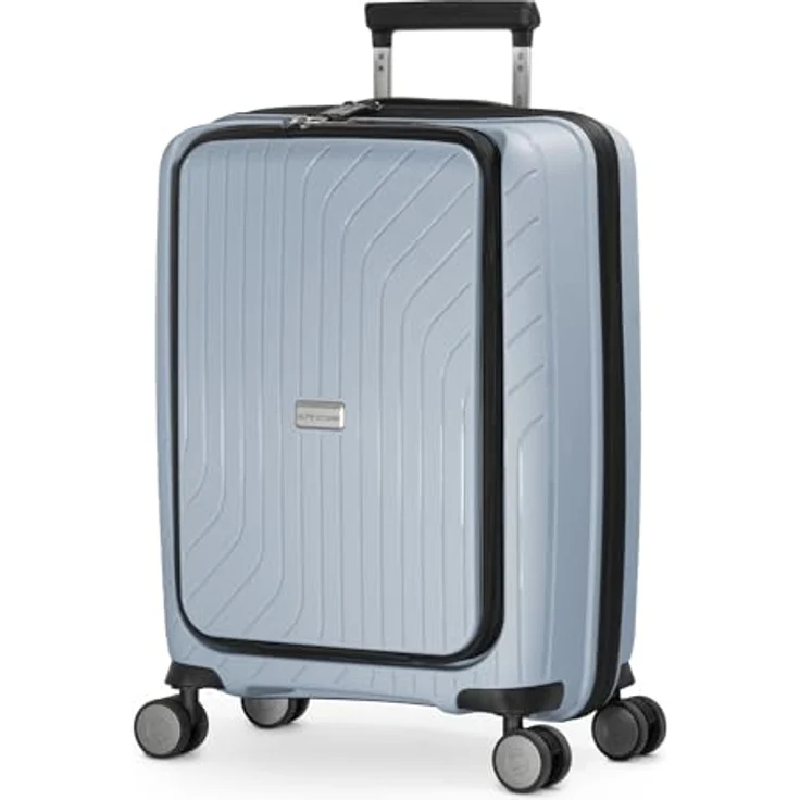 Hauptstadtkoffer TXL Reisetrolley, Laptop Rollkoffer, Eisblau, Hartschalen-Schutzhülle aus Polypropylen, TSA-Schloss, leicht und robust