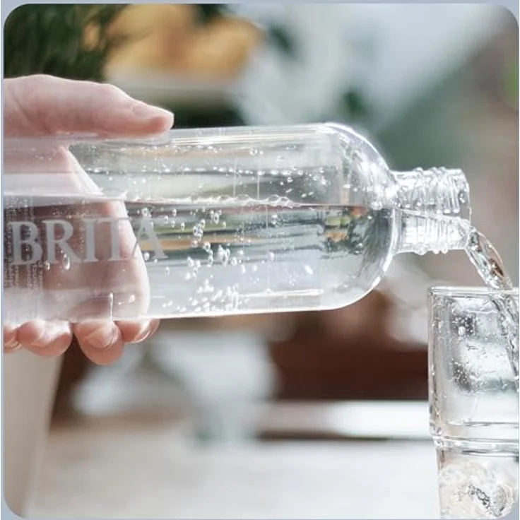 Brita PET-Flasche, für Wassersprudler, 2er-Set, 1 Liter, durchsichtig – Bild 5