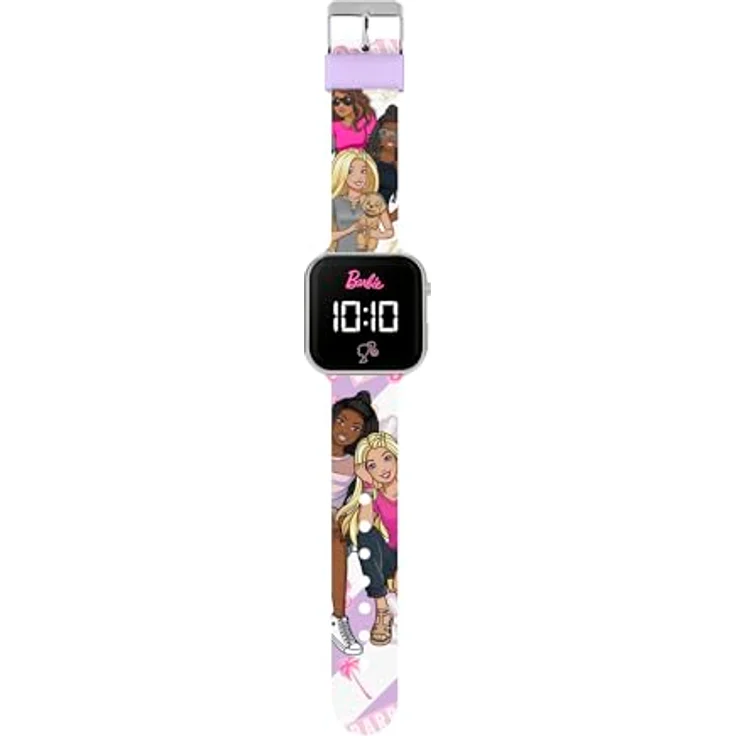 Accutime Disney Barbie LED Watch, Weiblich, Mehrfarbig – Bild 2