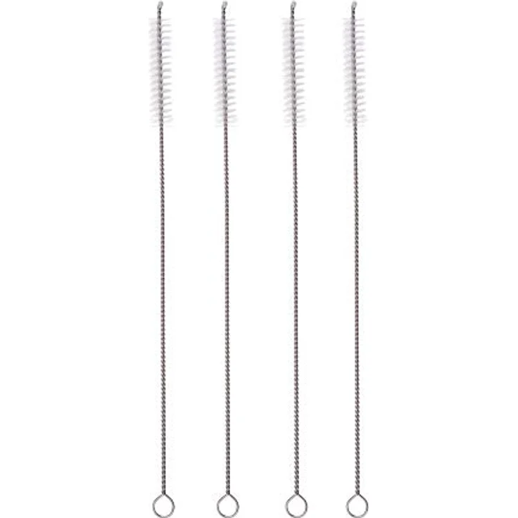 Trinkhalm-Bürsten 4er Set, 20 cm lang – Bild 2