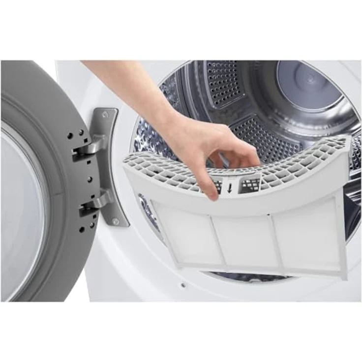 LG RT18VT, Freistehender Wäschetrockner mit Wärmepumpentechnologie, Weiß, Dual Inverter, Sensor Dry, Allergy Care, ThinQ® App-Kompatibilität – Bild 7