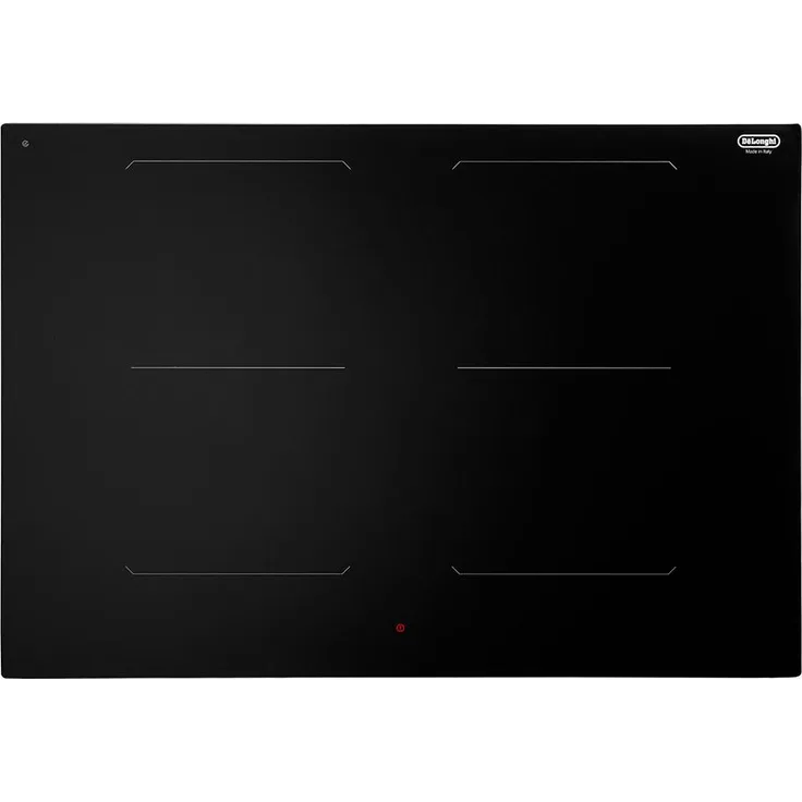 De’Longhi SLI 754, Induktionskochfeld 75 cm mit 4 Kochzonen, digitalem Timer und Sicherheitsfunktionen, Schwarz