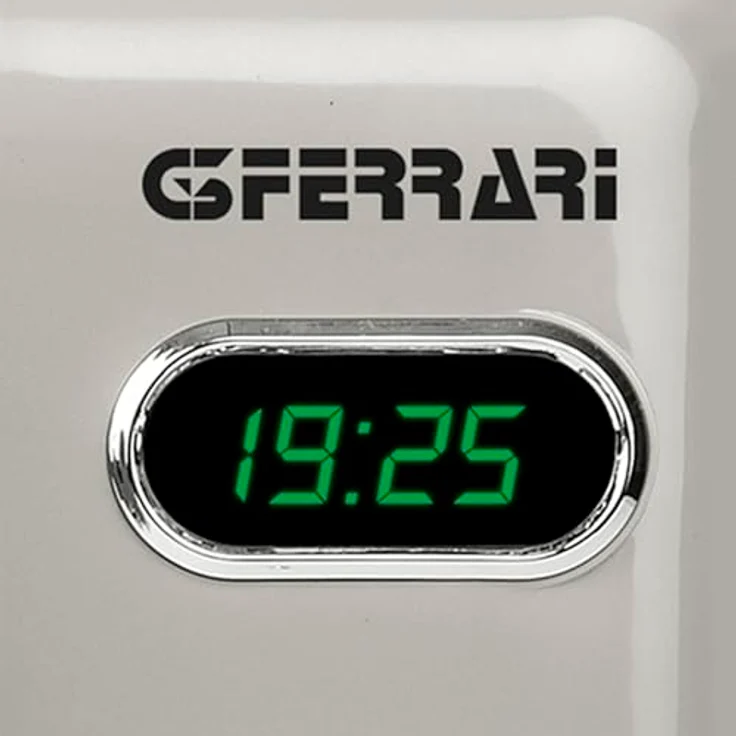 G3 Ferrari Retro Mikrowelle Gesso, Mikrowelle, Grau – Bild 6