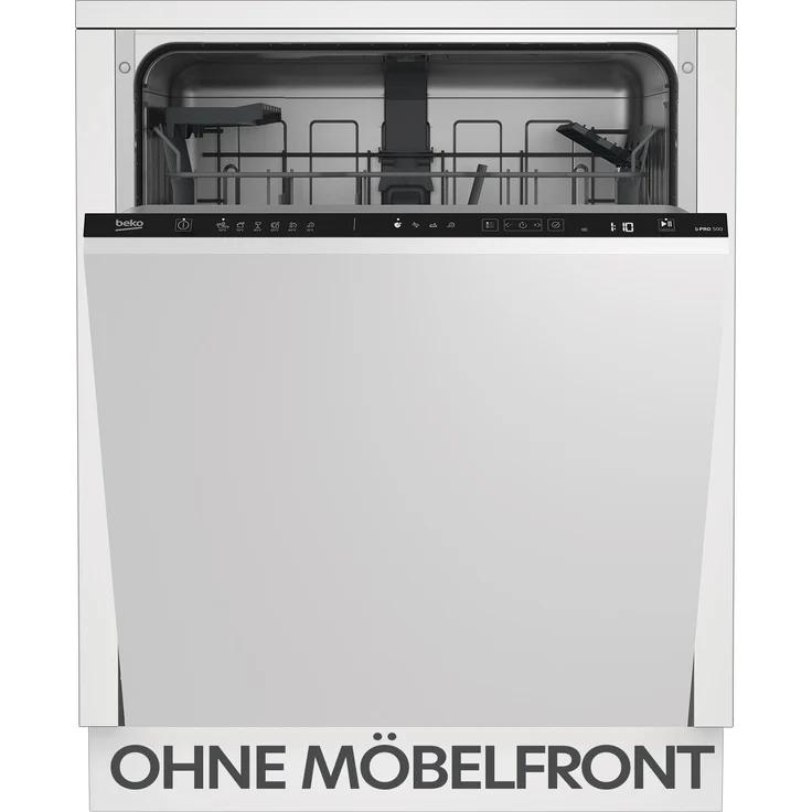 Beko BDIN36455 Einbau-Geschirrspüler, 14 Maßgedecke, 6 Programme, Besteckkorb, Watersafe+