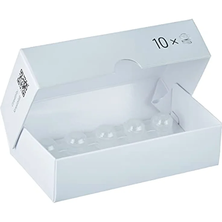 Jura 72228 Auswechselbarer Milchauslauf für Profi-Feinschaumdüse, 10-er Set, Kunststoff, Transparent – Bild 4