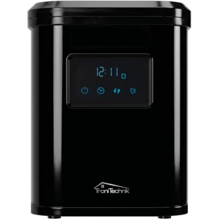 TroniTechnik Eiswürfelmaschine TT-EM 03, leistungsstarke Kompressortechnik mit verschiedenen Eiswürfelgrößen und intuitivem Display – Bild 3