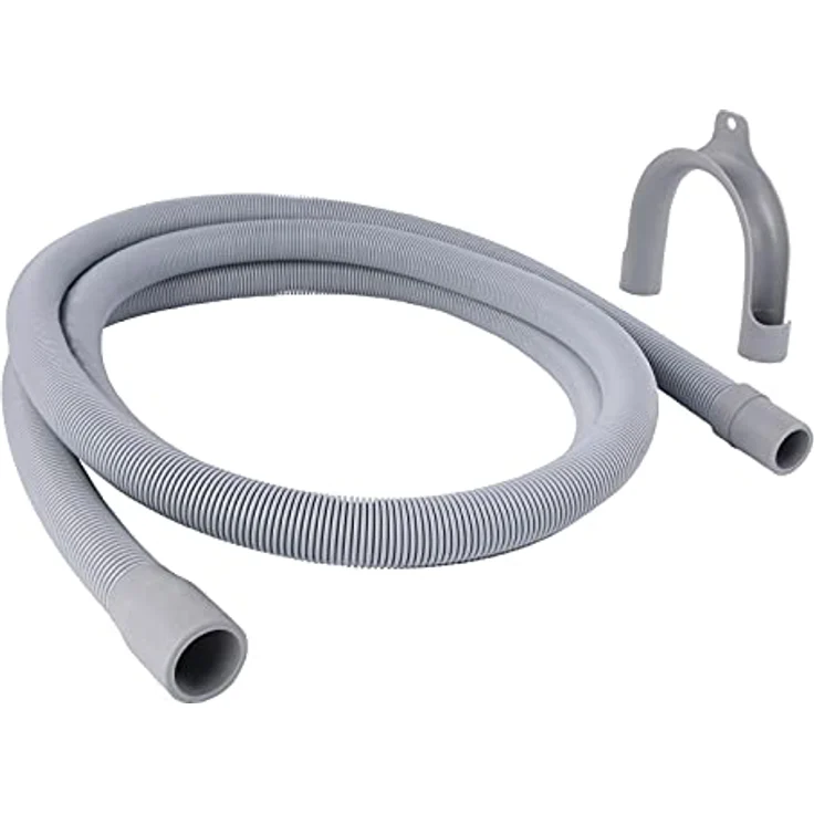 Ablaufschlauch Spiral-Ablaufschlauch Spül- und Waschmaschinenschlauch Geräteanschluss Spiral-Schlauch – Bild 2