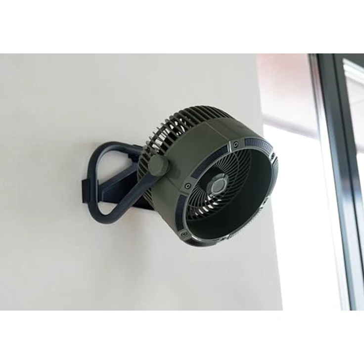 Unold Tischventilator 86655, Akkuventilator für Indoor & Outdoor, 6000 mAh, bis zu 12h Laufzeit, 4 Geschwindigkeitsstufen – Bild 2