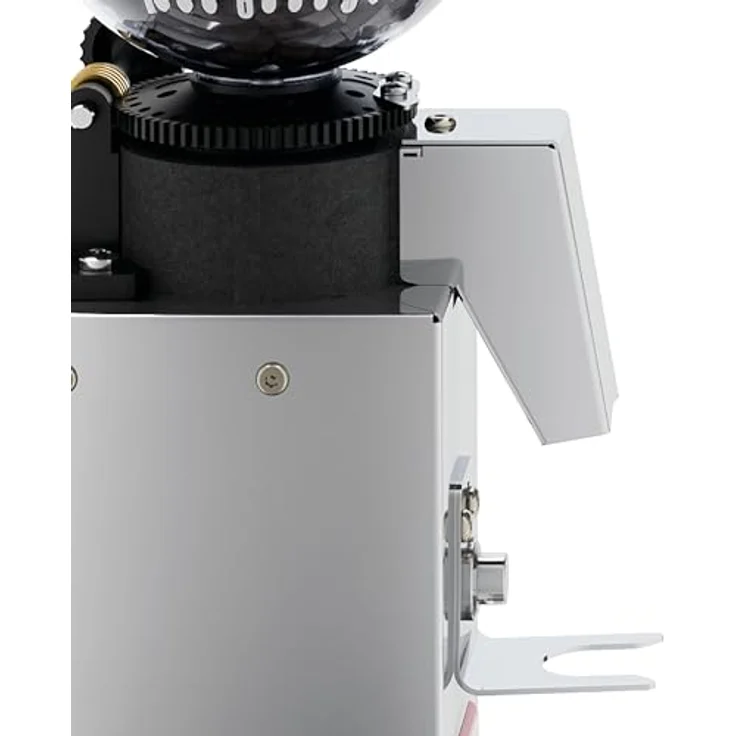 Lelit Kaffeemühle PL043MMI, kompakte Espresso- und Kaffeemühle mit stufenloser Mahlgradeinstellung, Edelstahlgehäuse, 250g Bohnenbehälter, 230V, 50Hz, 2.8kg, silber – Bild 6