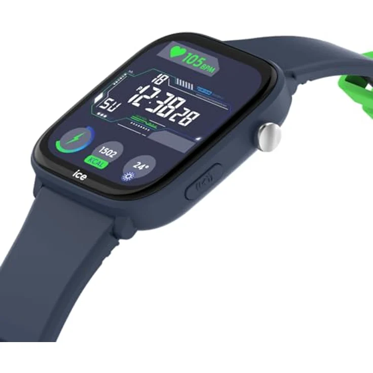ICE-WATCH Ice smart junior 3.0 FM Blue, Geolokalisierbare Uhr für Jungen mit Silikonarmband, IP68 wasserdicht, 1.75 Zoll – Bild 5