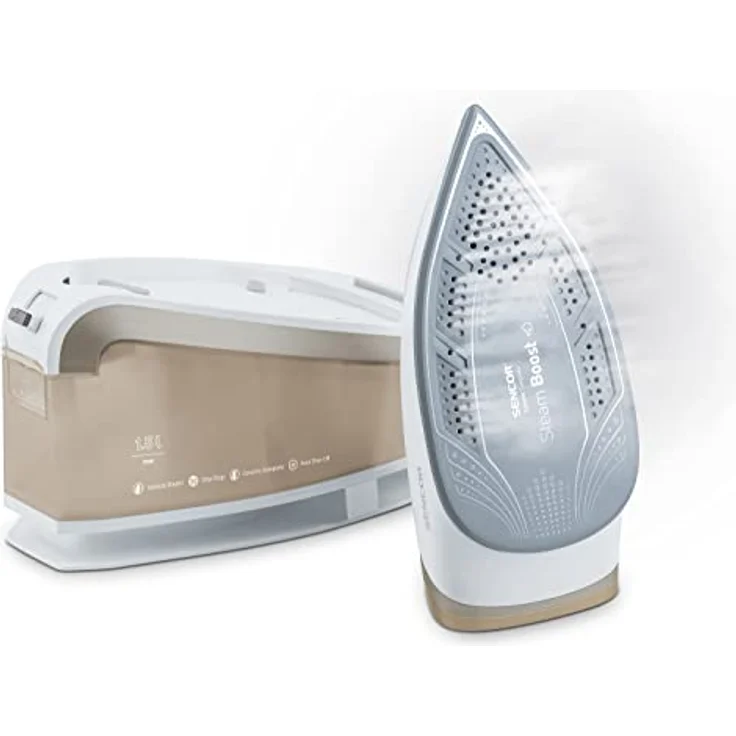 Sencor Dampfbügeleisen mit Heizkessel, Ultraschnell, Anti-Kalk- und Tropf-Technologie, Leistung 2400 W, Fassungsvermögen des Wassertanks von 1,5 l – Bild 3