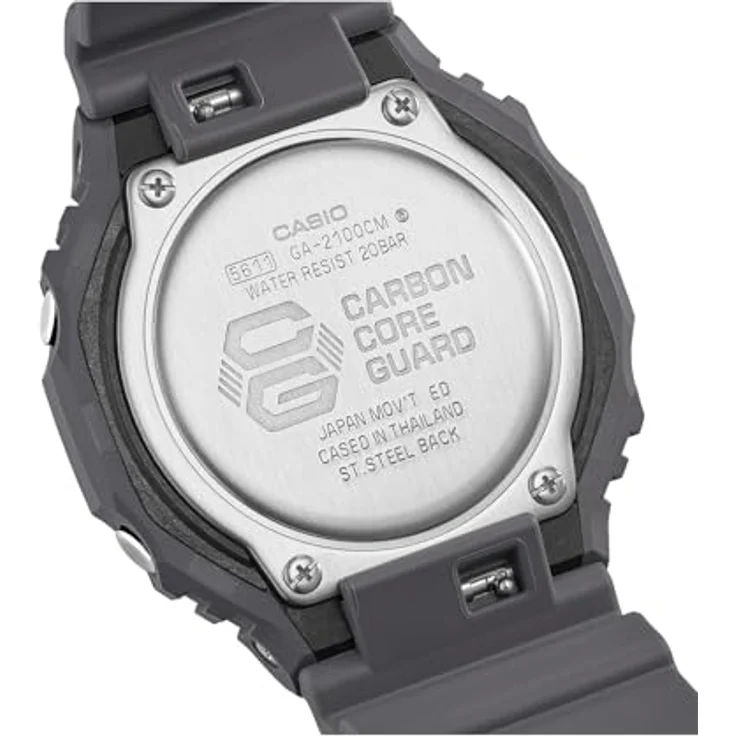 Casio G-Shock 2100 Series Camouflage Uhr GA-2100CM-8AER, Herren-Armbanduhr aus Harz, stoßfest, mit 5 Alarmen und Weltzeitfunktion, Camouflage-Design – Bild 5