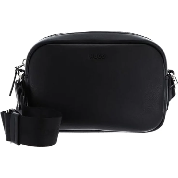 Hugo Bel 2.0 Umhängetasche, 20 cm schwarz, 100% Polyurethan, kompaktes Design – Bild 1