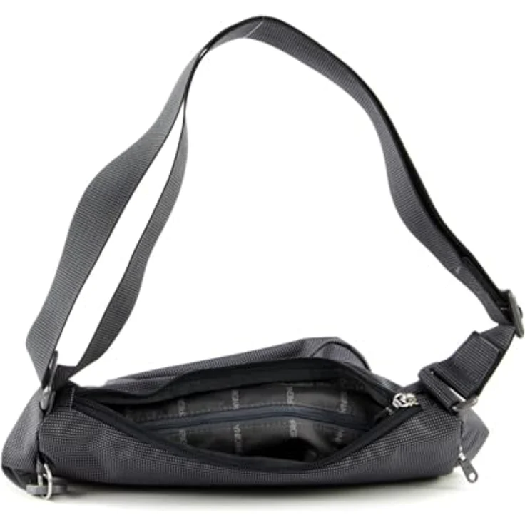 Mandarina Duck Umhängetasche, 29 cm, grau, 100% Polyester, 26 x 8 x 29 cm – Bild 5