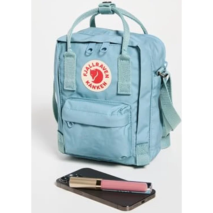 Fjällräven Kanken Sling Umhängetasche, 15 cm x 11 cm x 20 cm, 100% Nylon, sky blue – Bild 3
